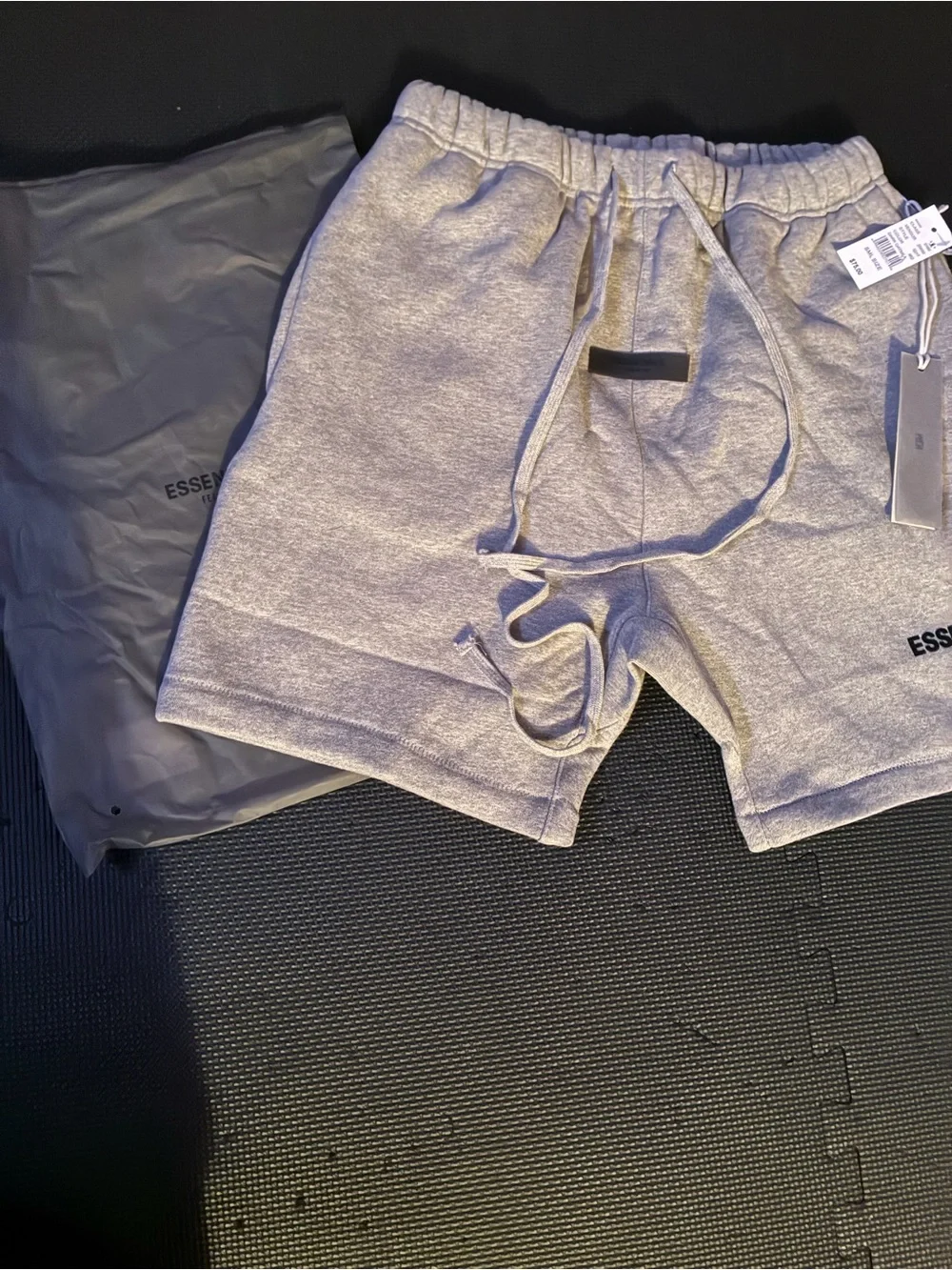 Gray Essentials FOG shorts (Size-S)